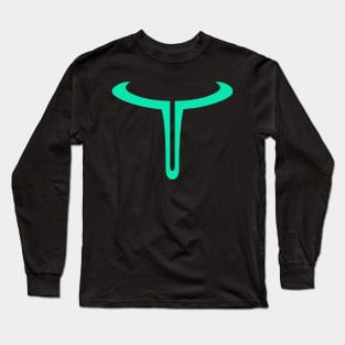 Crapulous icon Green Long Sleeve T-Shirt